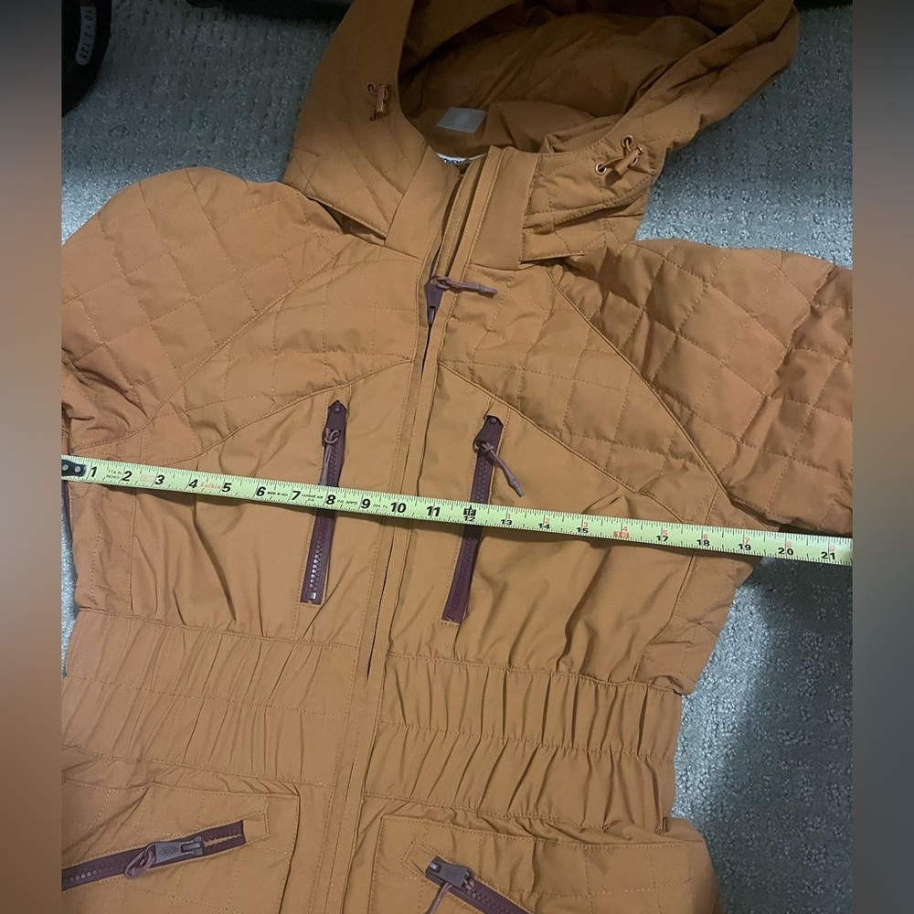 New NWOT FP Movement by Free People All Prepped Puffer Ski Jacket iBrown Size L - Picture 5 of 5